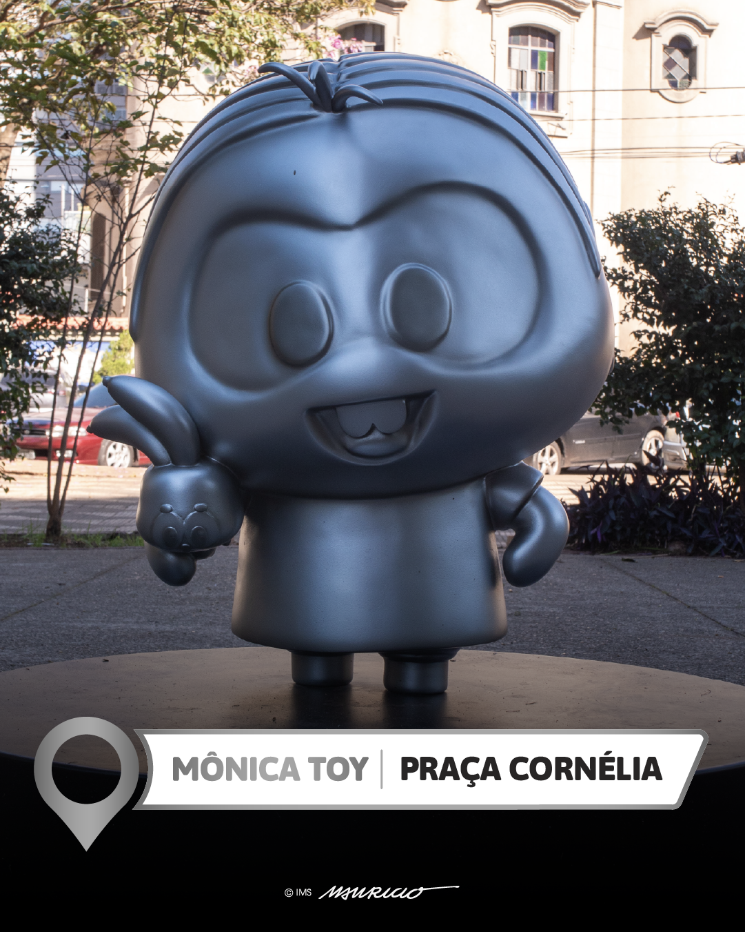 Estátua Mauricio de Sousa 8